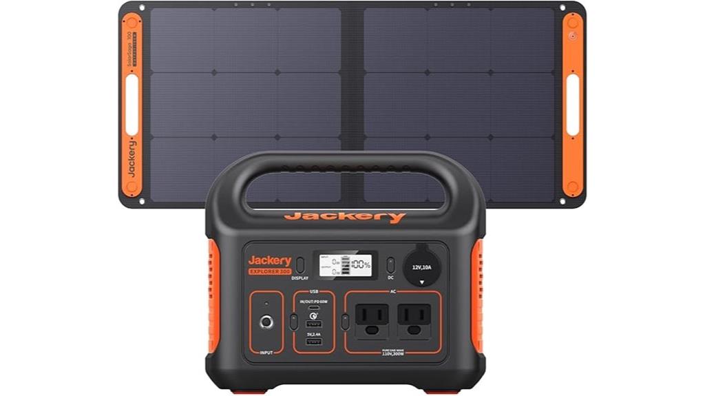 portable solar power system