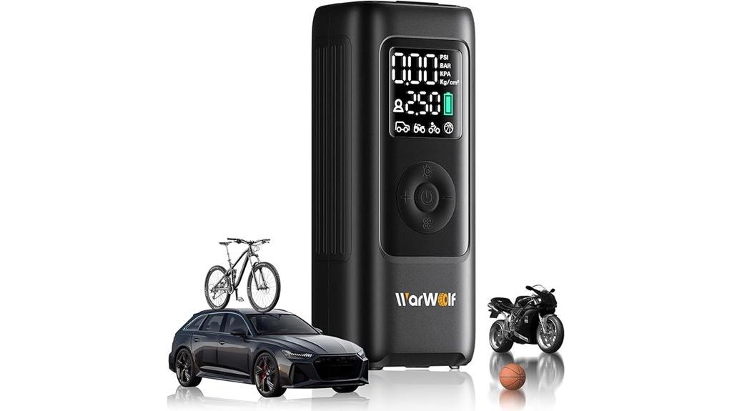 portable tire inflator