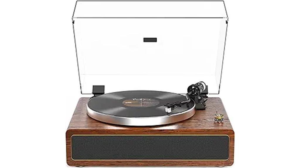 portable vinyl record player