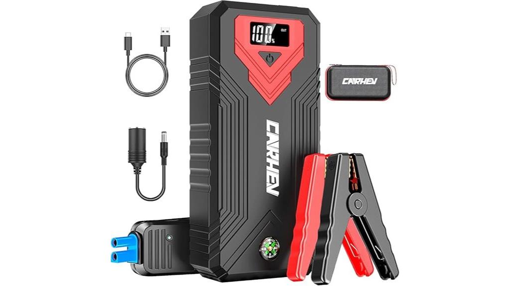 powerful car jump starter