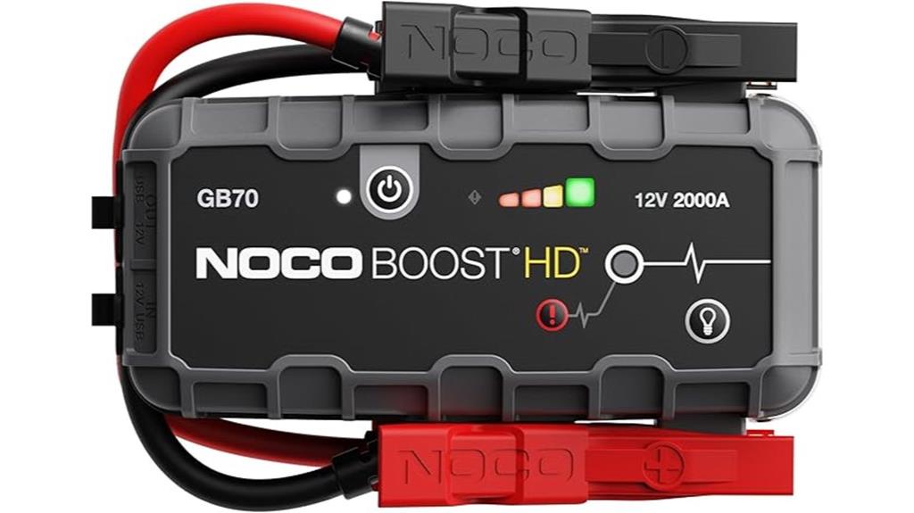 powerful jump starter portable