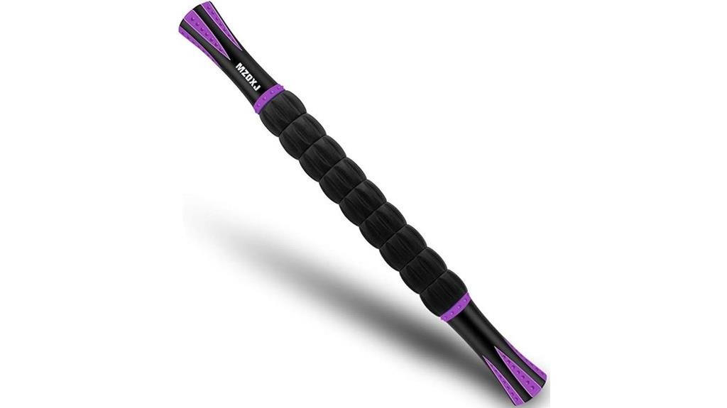 purple black muscle roller