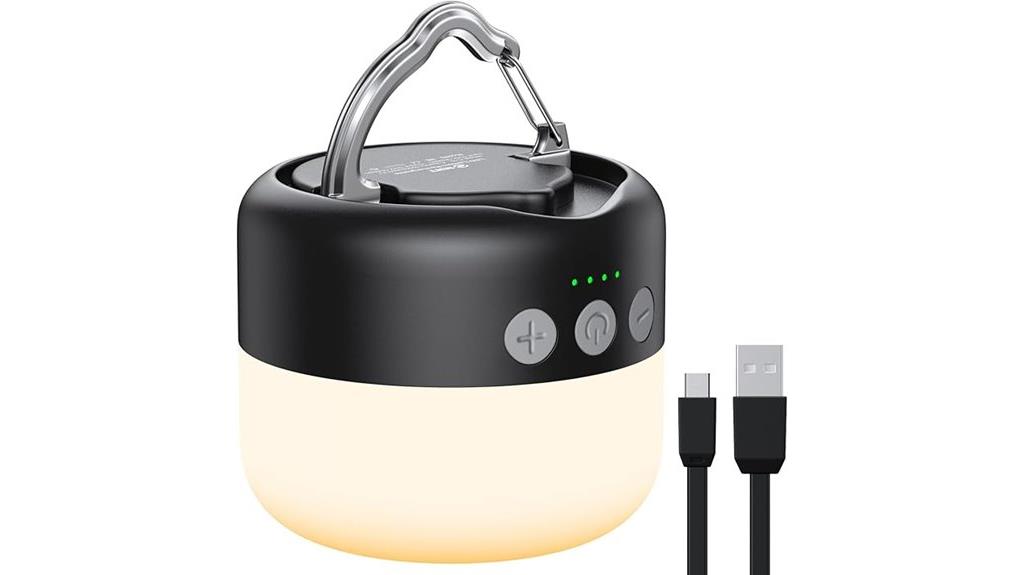 rechargeable 1000lm camping lantern