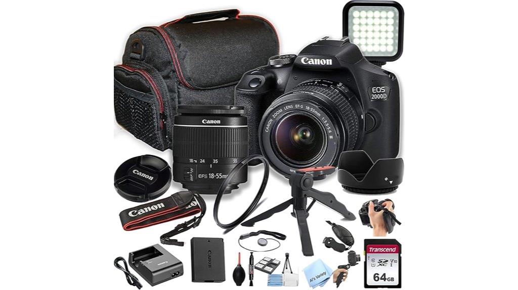 renewed canon dslr bundle