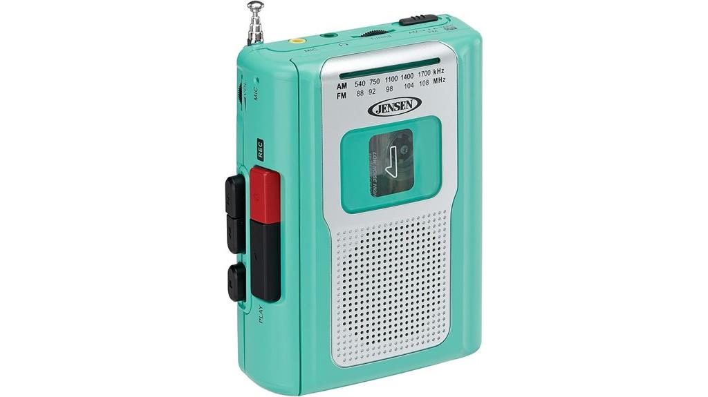 retro am fm cassette radio