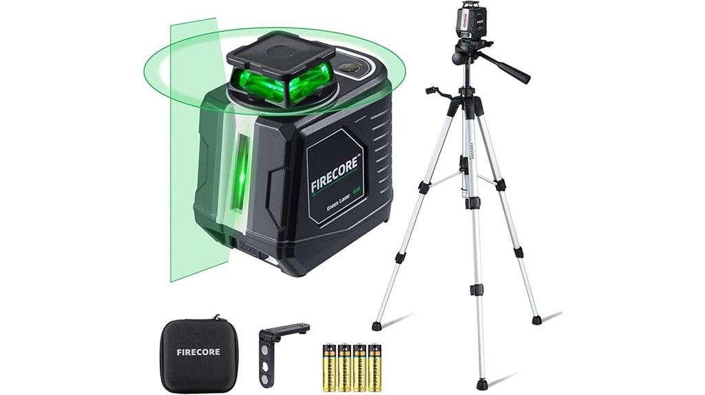 self leveling laser with tripod