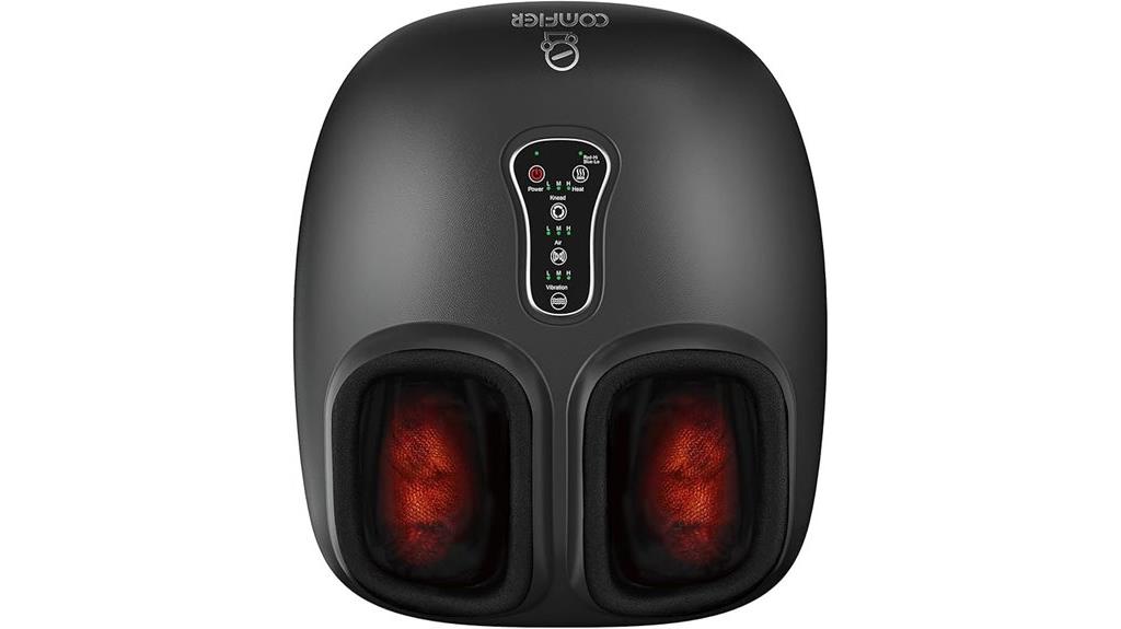 shiatsu foot massager with heat
