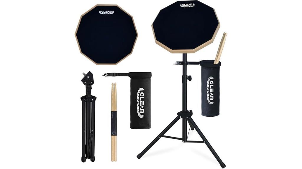 silent 12 inch practice kit