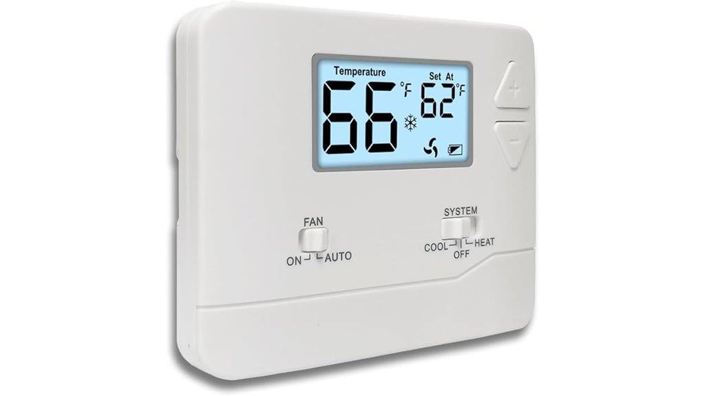 simple non programmable thermostat