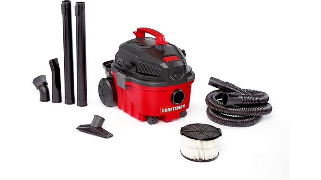 small capacity wet dry vacuum