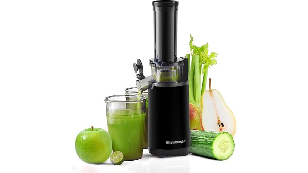 small space masticating juicer