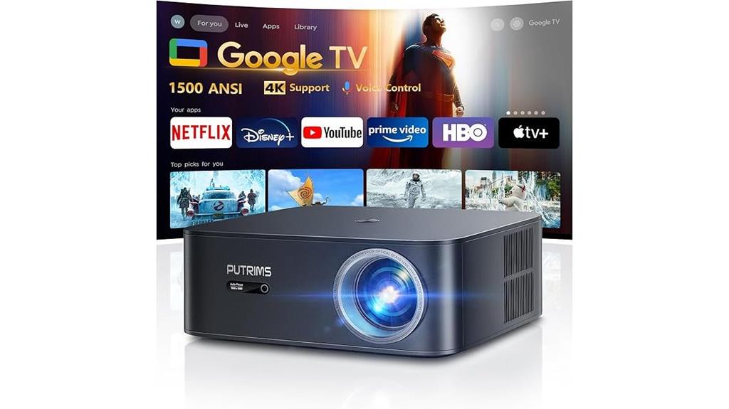smart 4k projector features