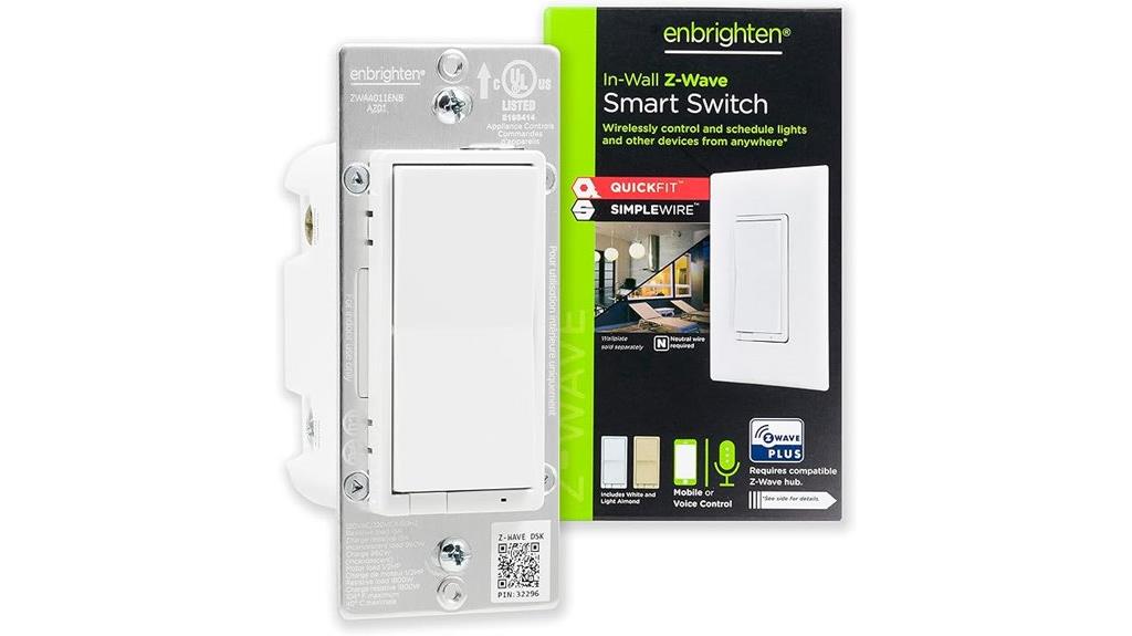 smart z wave in wall switch
