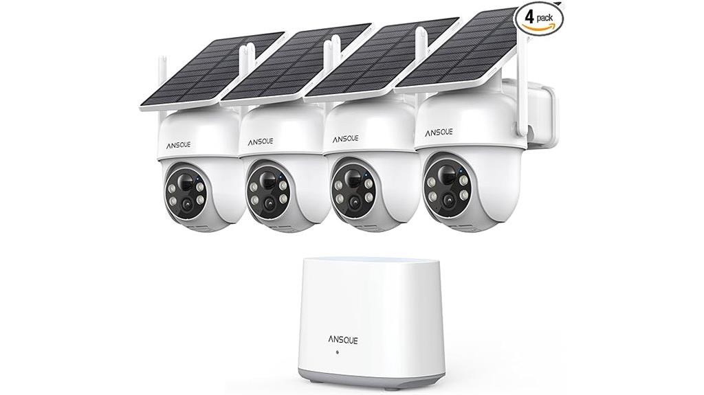 solar powered wireless security