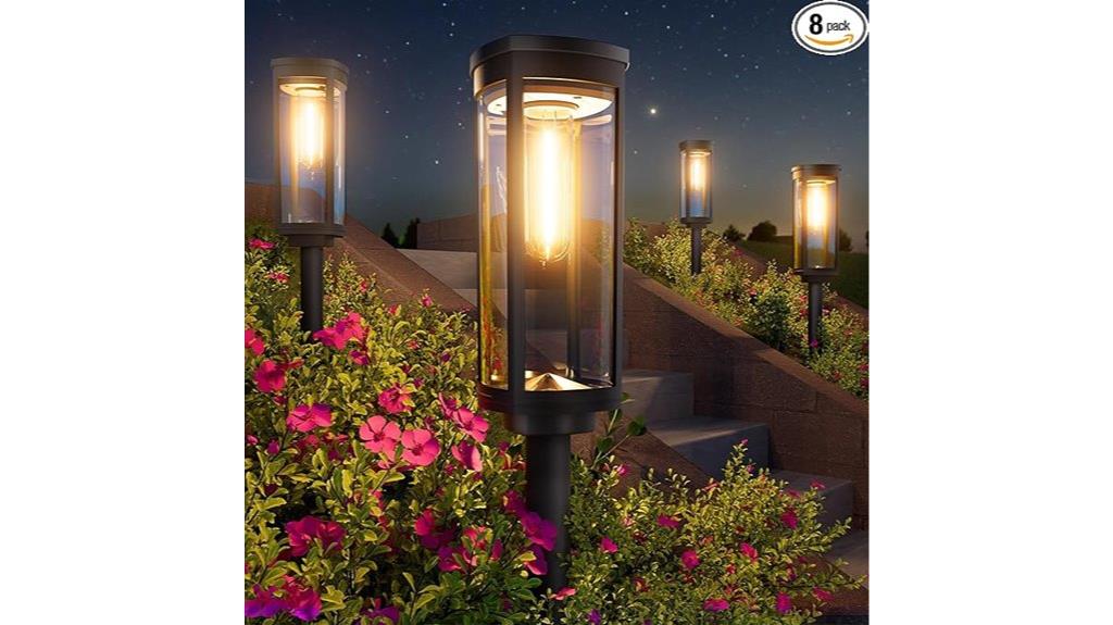 solar waterproof garden lights