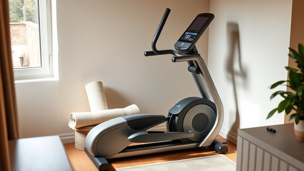 space efficient versatile elliptical