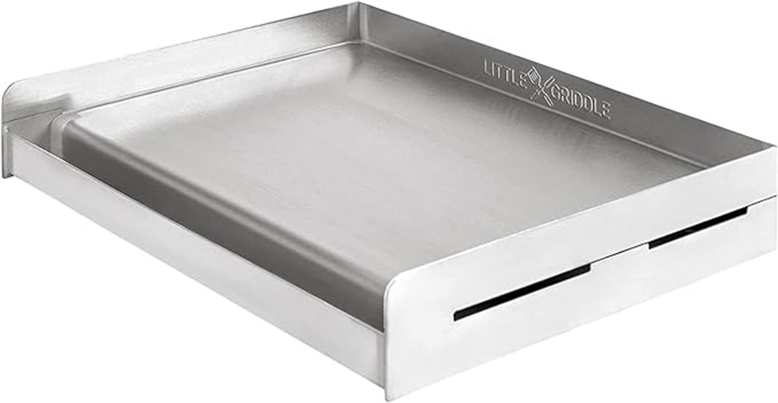 stainless steel griddle model
