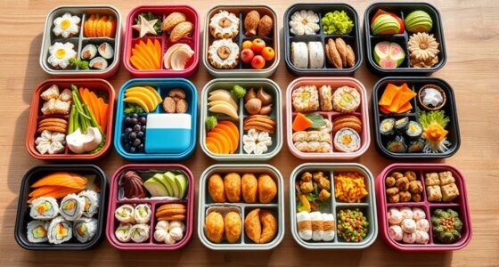 stylish and practical lunch containers