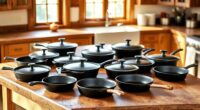 top 15 cast iron skillet sets
