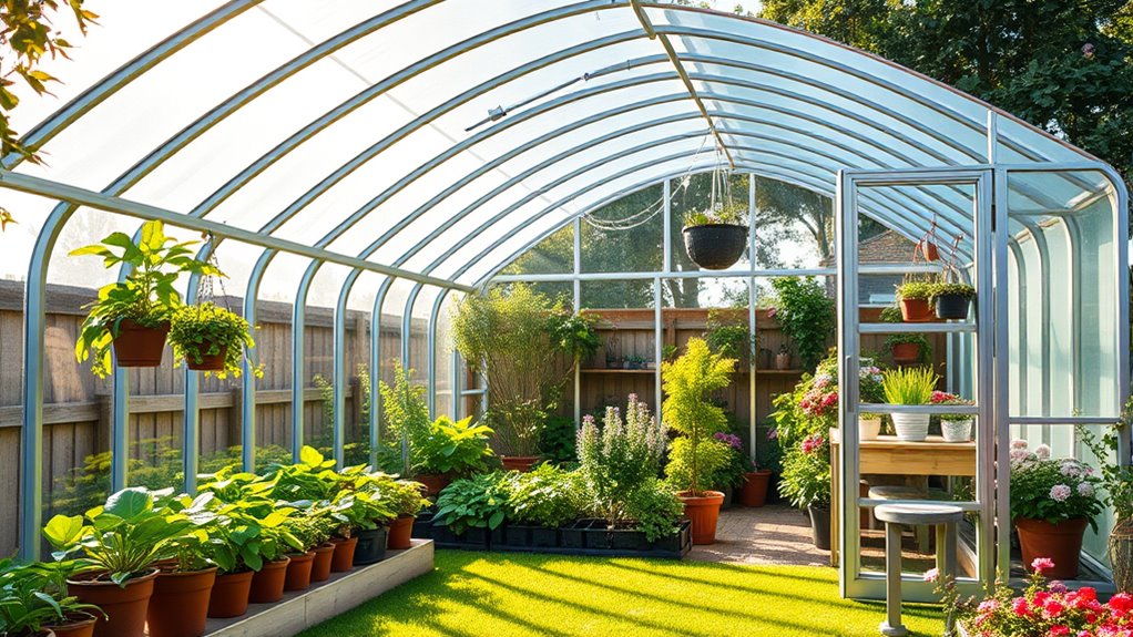 top backyard greenhouse kits