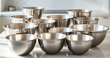 top stainless steel mixing bowls