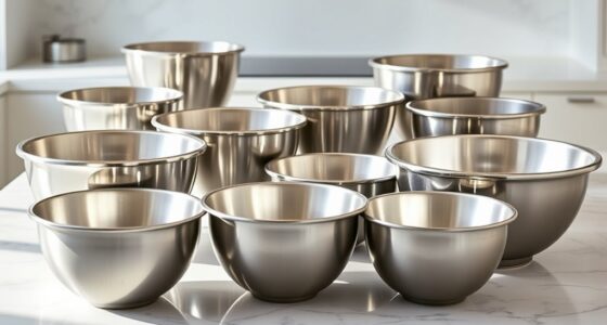 top stainless steel mixing bowls