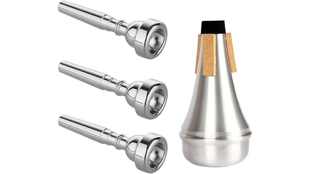 trumpet mouthpieces and mutes