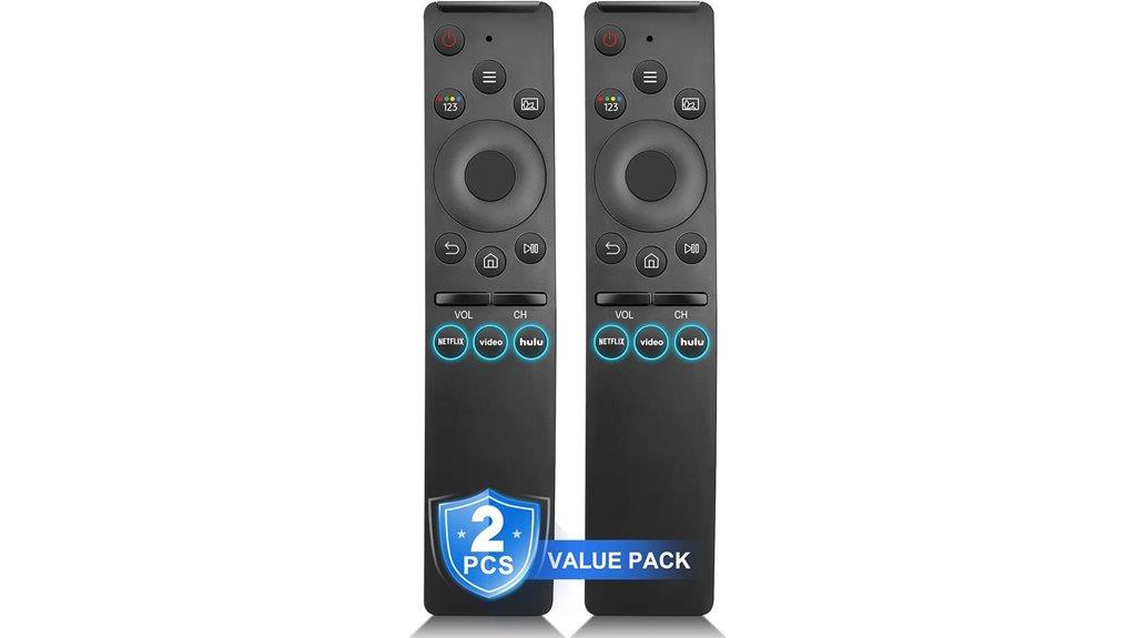 two samsung tv remotes