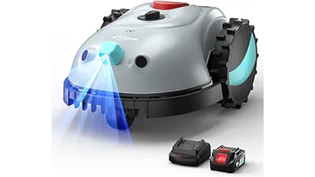 v100 lawn mower features