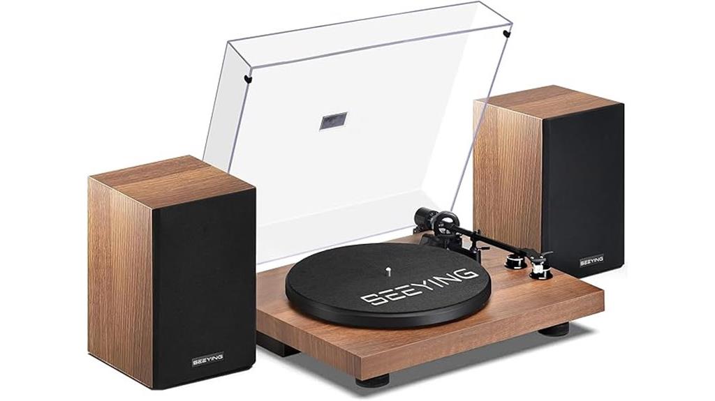 vinyl bluetooth turntable system