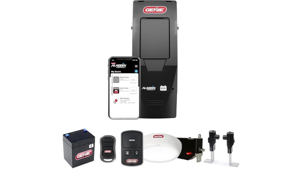 wall mount smart garage door