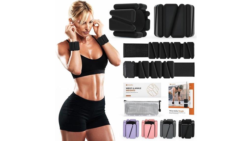 weighted exercise accessories set