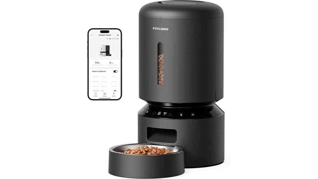 wifi enabled fresh cat feeder