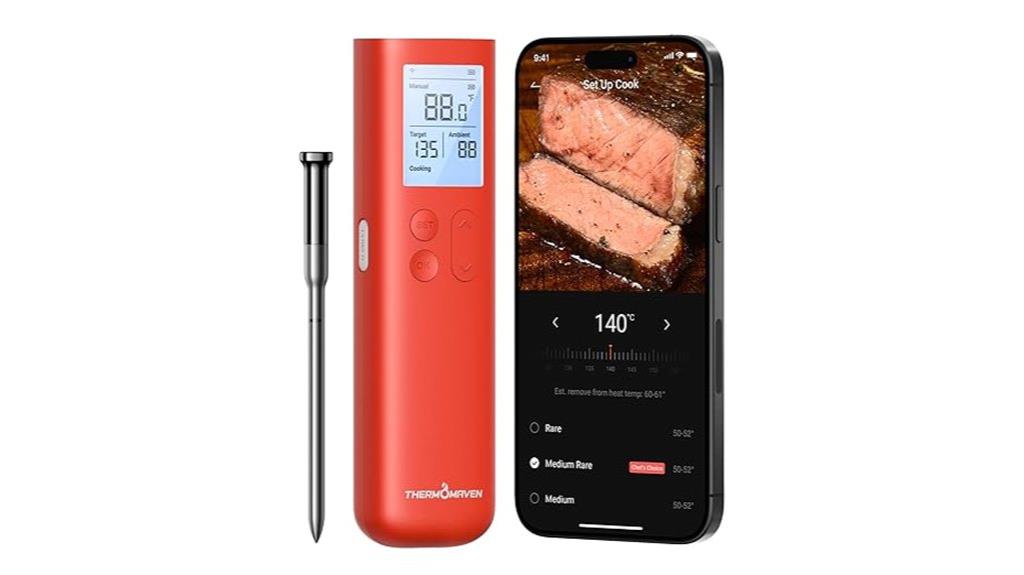 wireless bluetooth meat thermometer