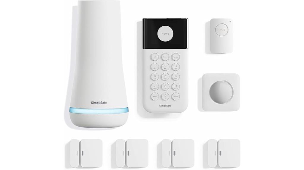 wireless eight piece security system