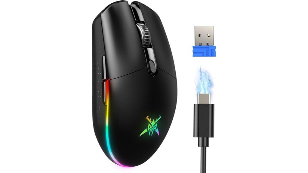 wireless gaming mouse 8000 dpi