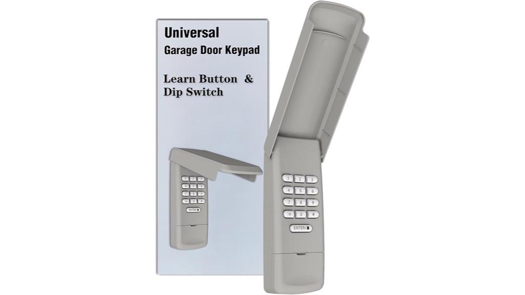 wireless garage door keypad