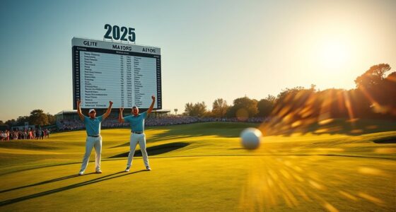 2025 golf major winners
