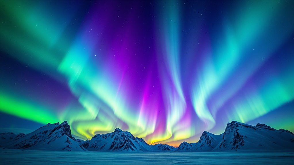 auroras peak during solar maximum