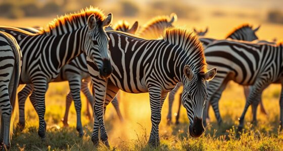 camouflage and temperature regulation