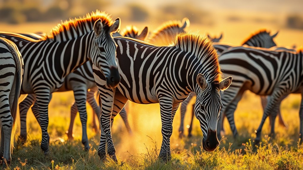 camouflage and temperature regulation