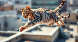 cats righting reflex enables landing