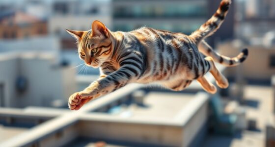 cats righting reflex enables landing