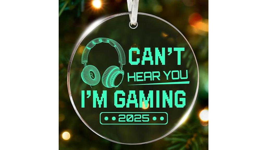 gamer decor christmas ornaments