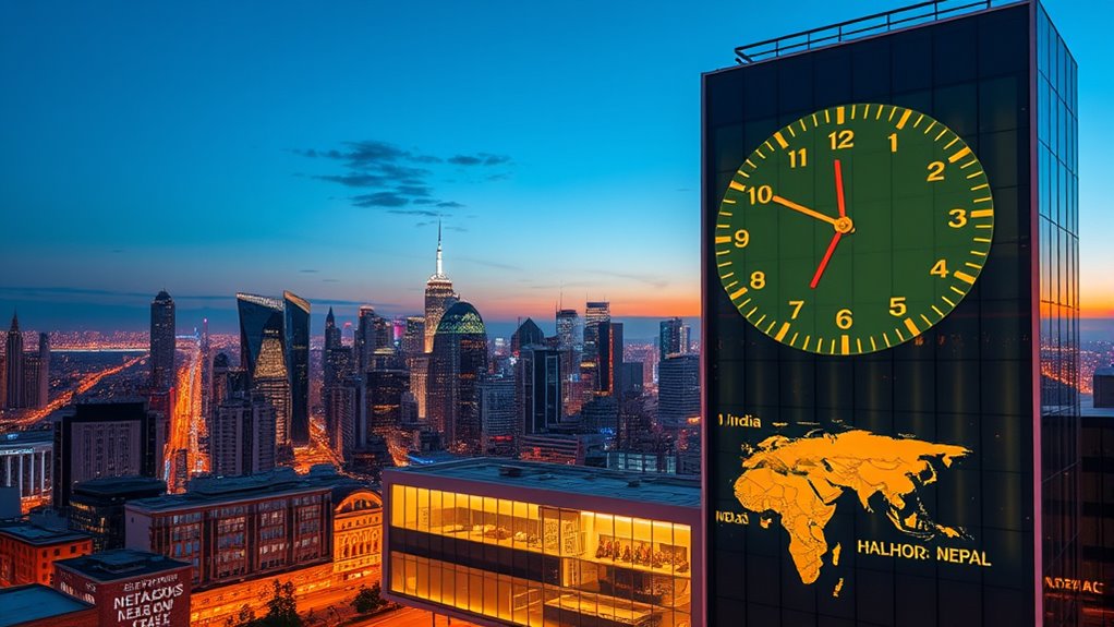 global time zone variations