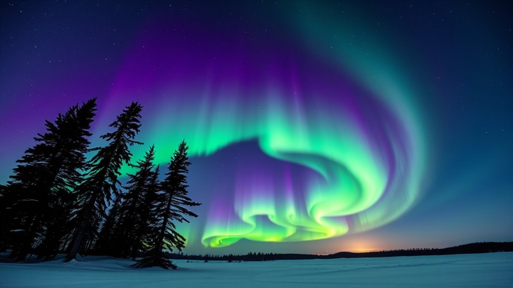 increased auroras intensified space weather