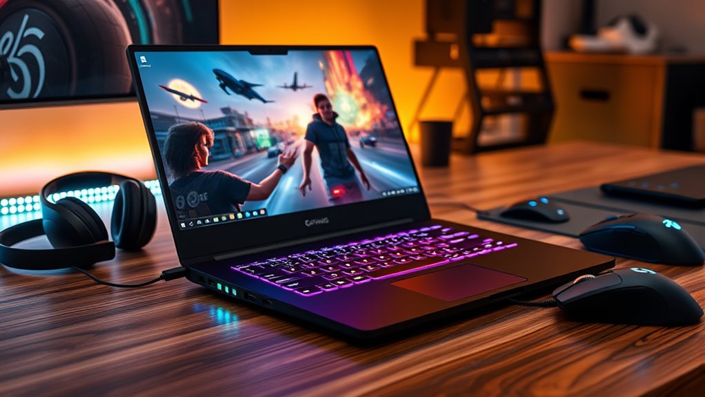key gaming laptop considerations