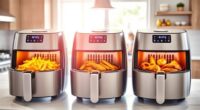 large family air fryers