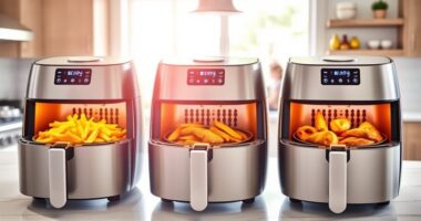 large family air fryers