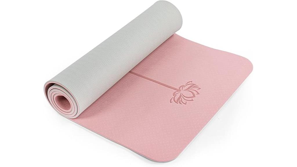 non slip yoga mat with storage
